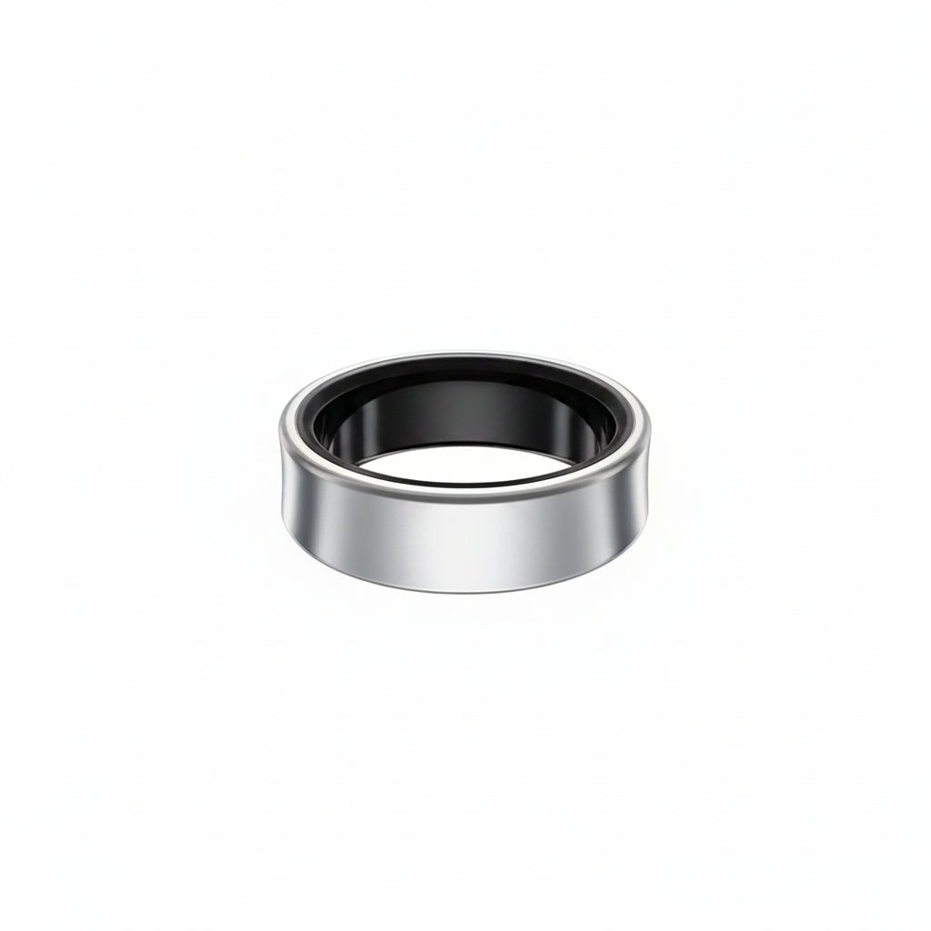 Samsung Galaxy Ring Size 9 - Silver Titanium Smart Ring - Pristine - Refurbished