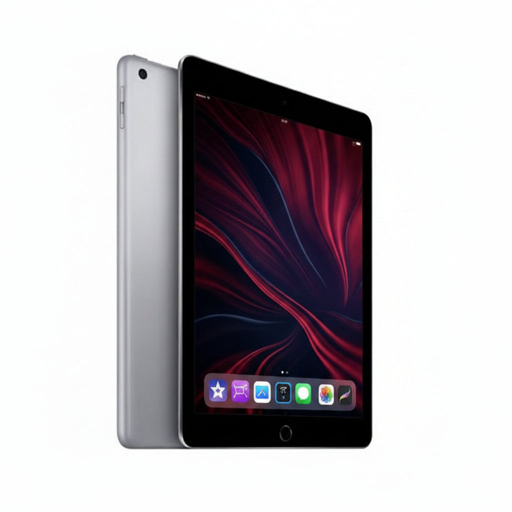 Apple iPad 6th Generation 9.7 Inch Wi-Fi + Cellular - 32GB, 128GB - Silver, Gold, Space Gray - Acceptable - Refurbished (Copy) Apple