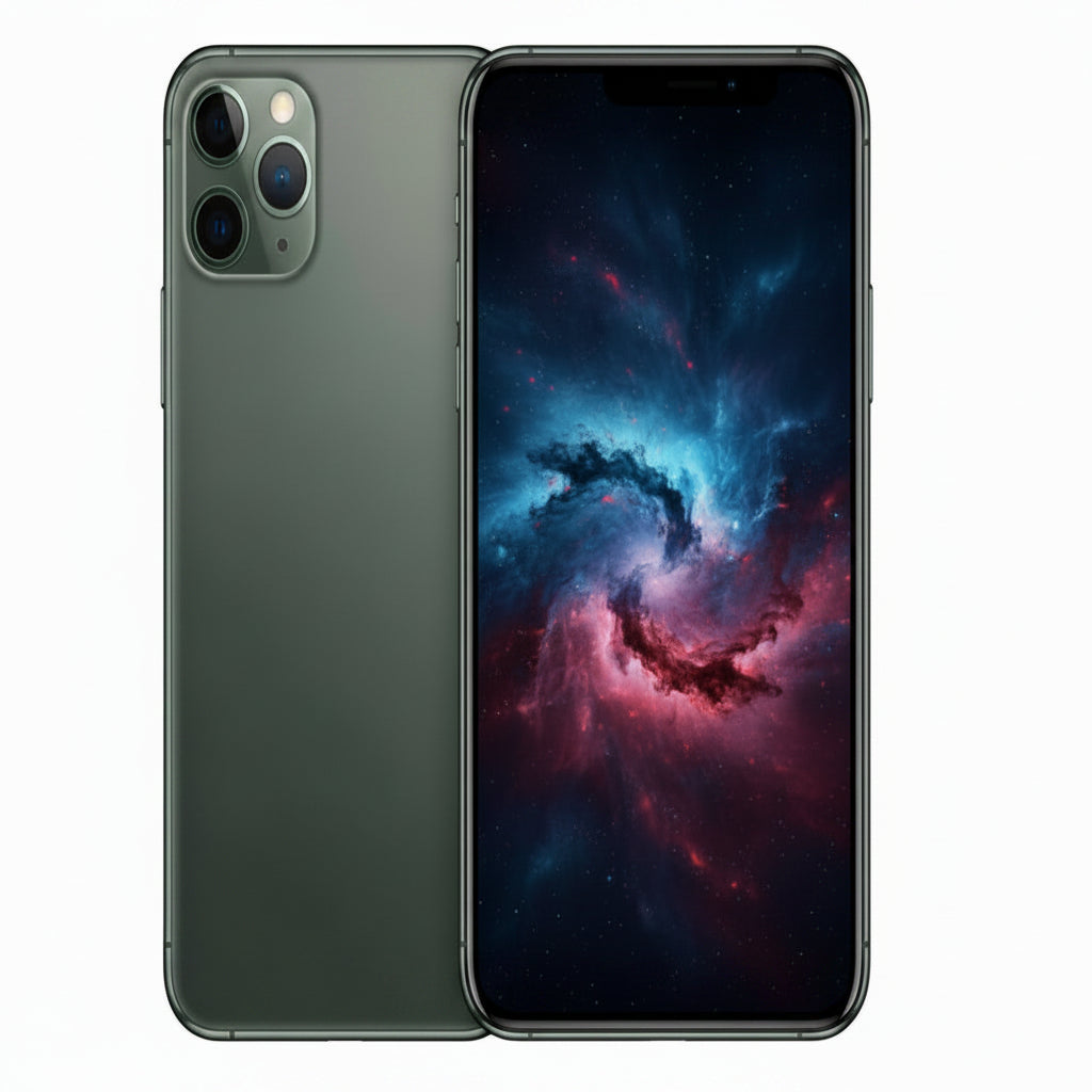 Apple iPhone 11 Pro - 64GB, 256GB, 512GB - Midnight Green, Space Gray, Silver, Gold - Good - Refurbished Apple