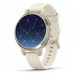 Garmin Lily 2 Active GPS Smartwatch - Lunar Gold with Bone, Silver with Purple Jasmine, Jasper Green with Jasper Green Silicone Band