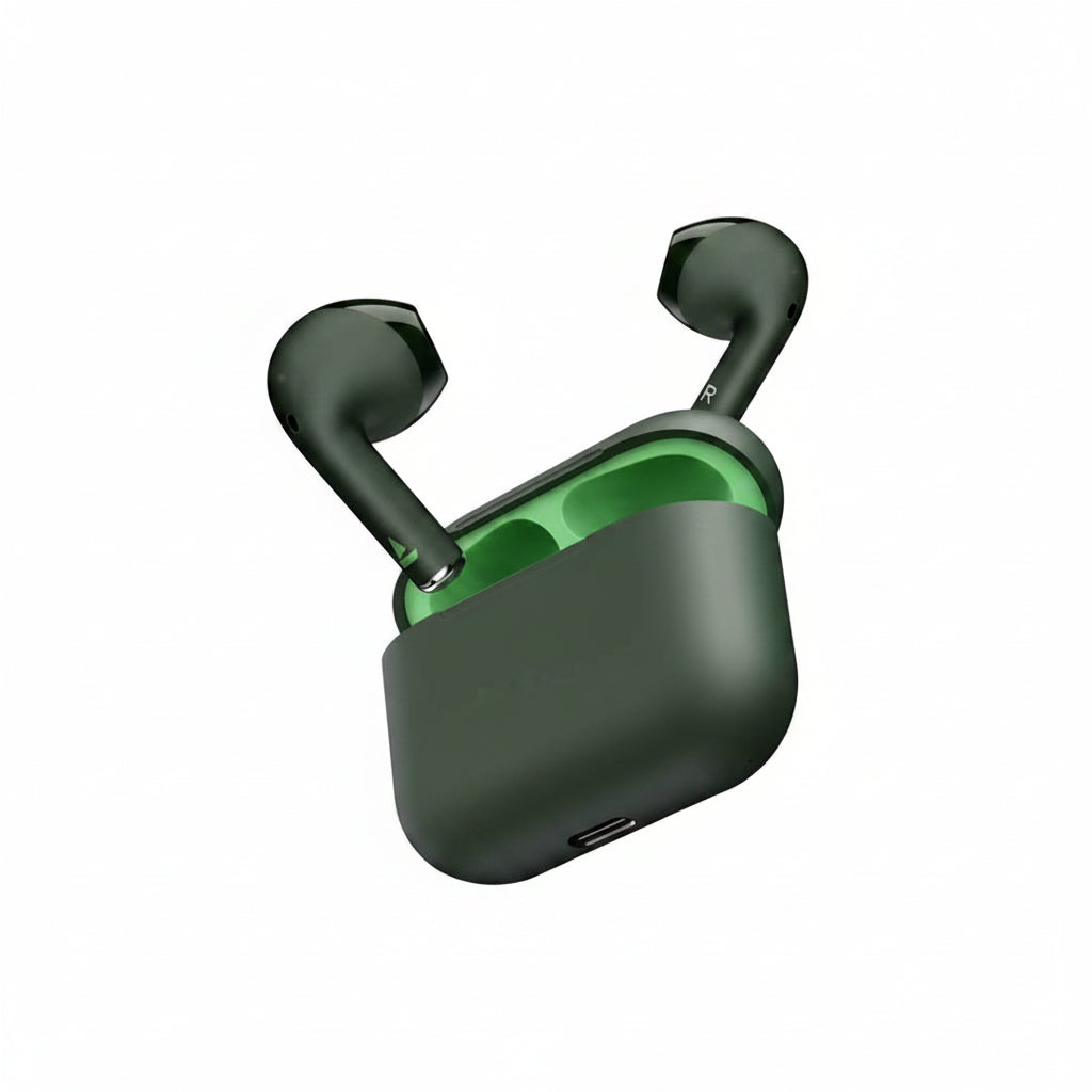 boAt Airdopes Alpha Wireless Earbuds - Jet Black, Swedish White, Peach Dusk, Dark Cyan, Deep Blue, and Pine Green boAt