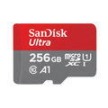 SanDisk Ultra microSDXC UHS-I A1 256GB Memory Card - No Adapter