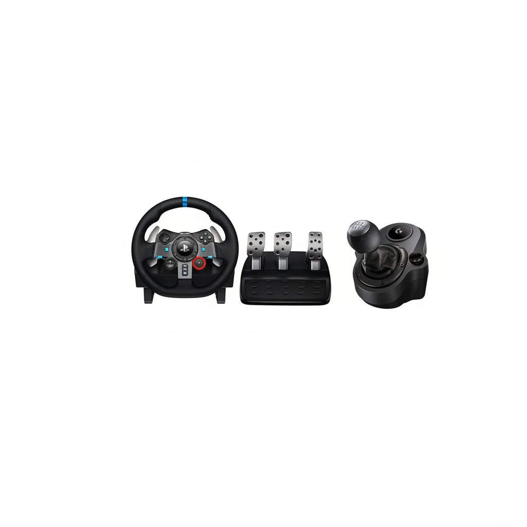 Logitech Gaming Steering Wheel - Precision Racing Wheel with Force Feedback Logitech