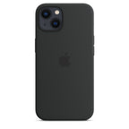 iPhone 13 Mini Silicone Case MagSafe Midnight 
