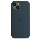 iPhone 13 silicone case MagSafe blue