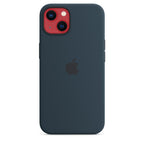 iPhone 13 silicone case MagSafe blue