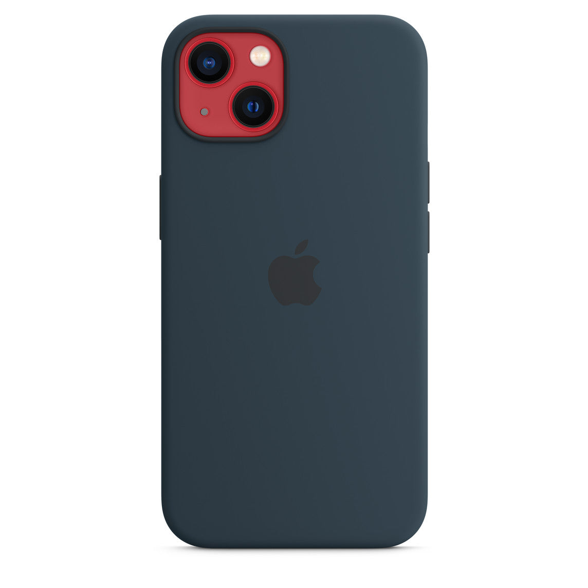 iPhone 13 silicone case MagSafe blue