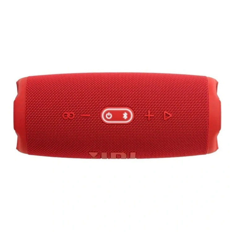 JBL Charge 5 Waterproof Bluetooth Speaker with Built-In Powerbank, Red, Pristine - Refurbished JBL