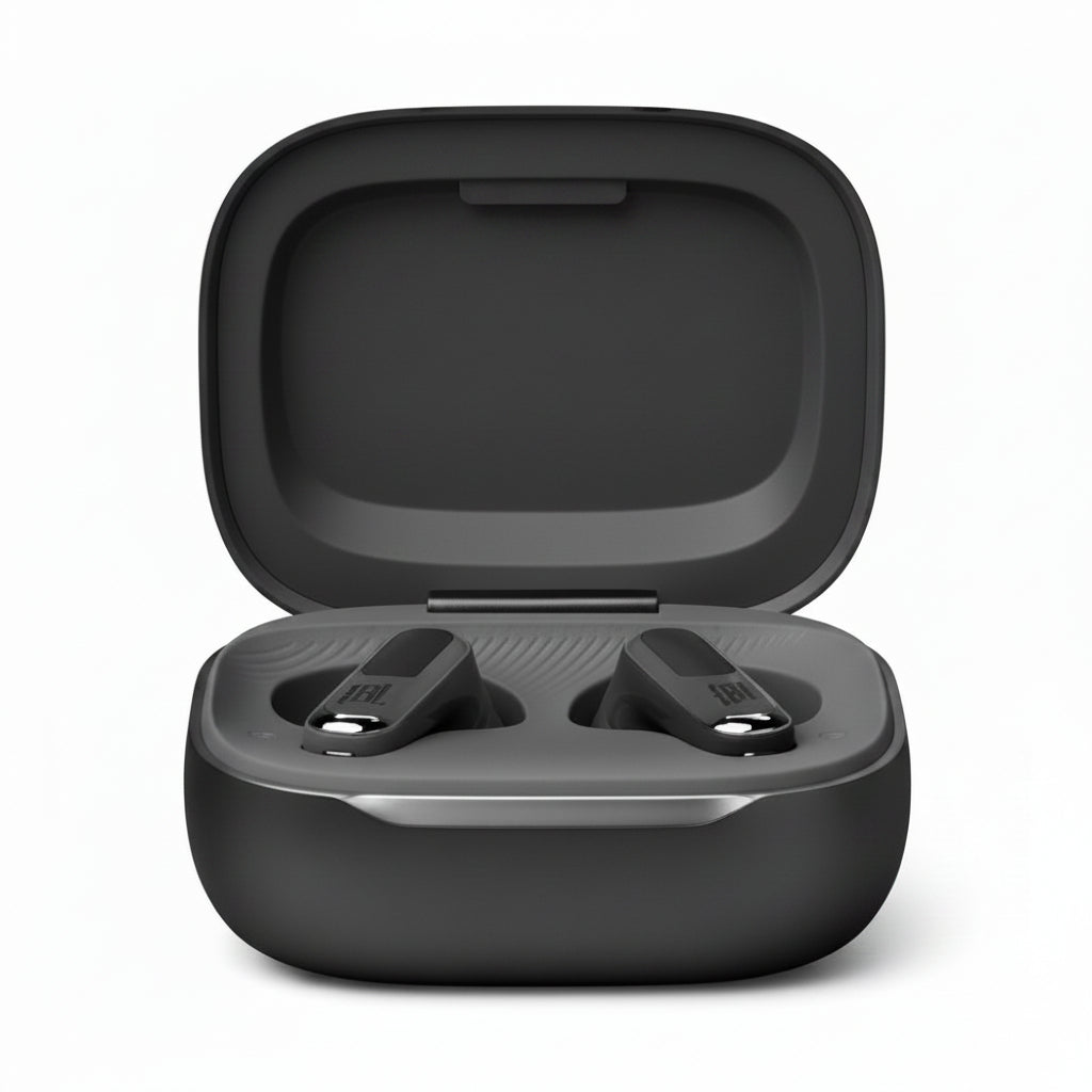 JBL Live Flex 3 True Wireless ANC Earbuds - Black - Adaptive Noise Cancelling - Good - Refurbished JBL