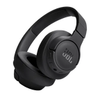 JBL Tune 720BT Bluetooth Headphones Wireless Over-Ear Headphones with JBL Pure Bass Sound - Black, Blue, Purple, White - Black