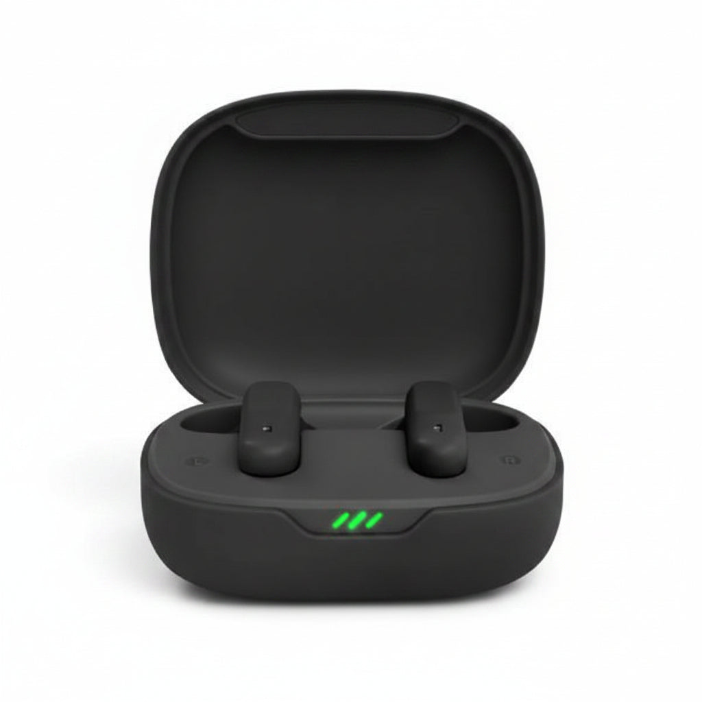 JBL Wave Flex True Wireless Earbuds - Black, White, Blue, Pink - Black