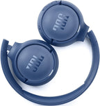 JBL Tune 510BT Wireless On-Ear Headphones (Blue)