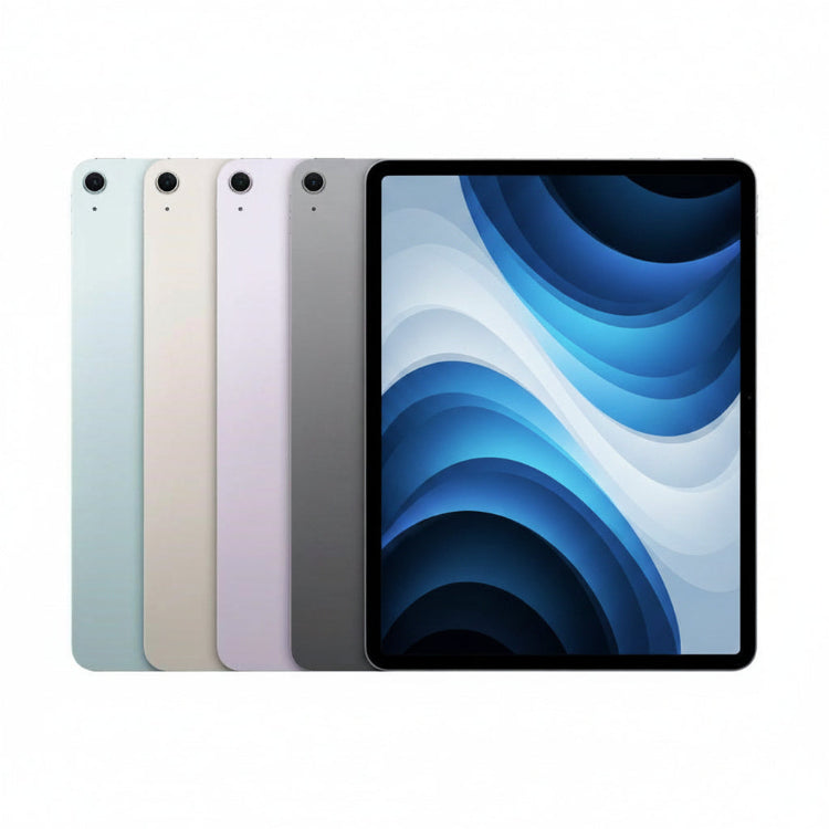 Apple iPad Air 7th Generation M3 2025 11-Inch WiFi + Cellular - 128GB, 256GB, 512GB, 1TB - Blue, Space Gray, Starlight, Purple  with 100% Battery - Pristine - Refurbished