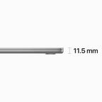 Apple MacBook Air 15-inch (M2, 8-Core CPU, 10-Core GPU) - 8GB RAM, 512GB SSD, Space Grey - AU Version