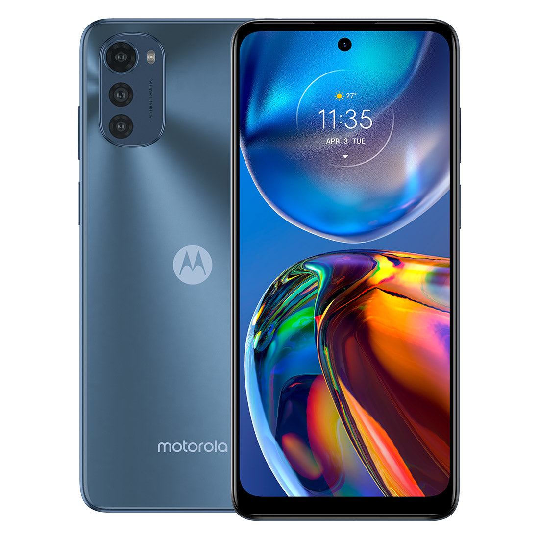 Motorola E32 Smartphone 4GB/64GB - Misty Silver - Pristine Refurbished