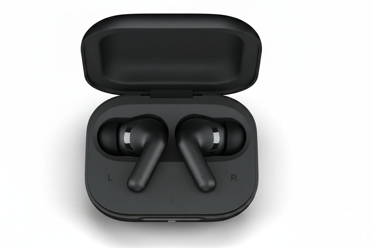 Motorola Moto Buds 2 Plus True Wireless ANC Earbuds Black | Premium Wireless Earphones Motorola