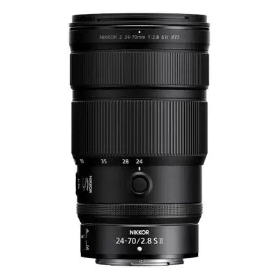Nikon Z 24-70mm f/2.8 S II Lens – Full-Frame – Black Nikon