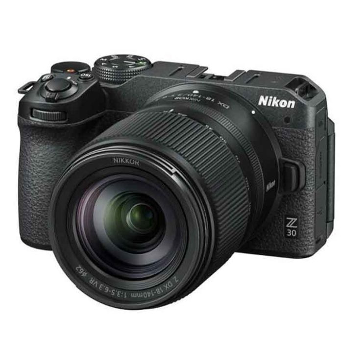 Nikon Z30 Mirrorless Camera + 18-140mm VR Kit – 20.9MP DX Vlogging & Travel Bundle Nikon