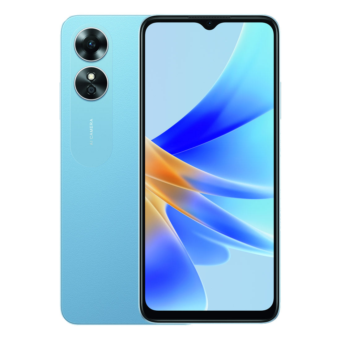 OPPO A17 (6.56", 64GB/4GB) - Lake Blue Smartphone (AU Version) Excellent - Refurbished (Copy) OPPO