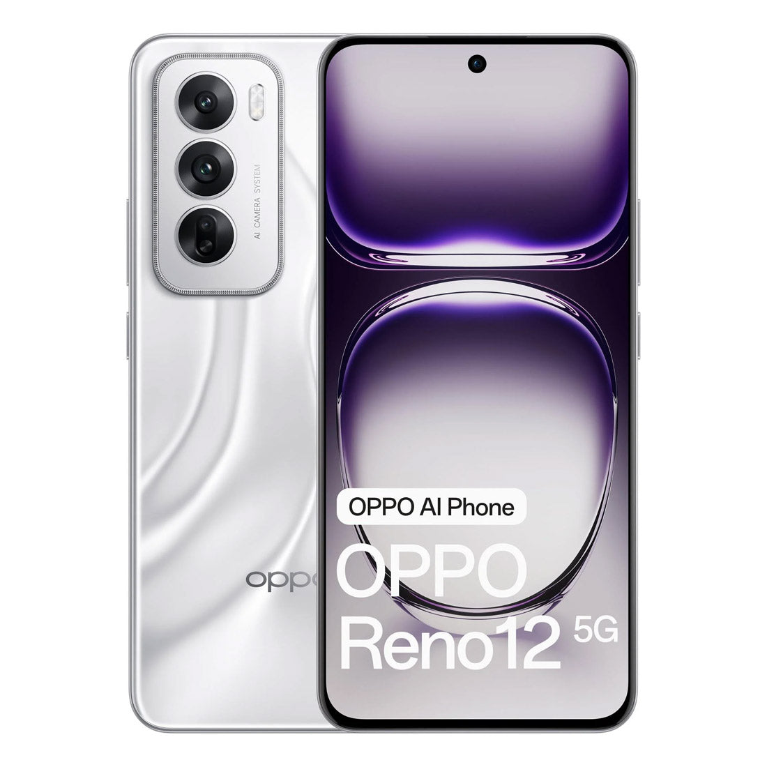 OPPO Reno12 5G (256GB/12GB) Astro Silver - (AU Version) - Refurbished