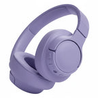 JBL Tune 720BT Bluetooth Headphones Wireless Over-Ear Headphones with JBL Pure Bass Sound - Black, Blue, Purple, White - Excellent - Refurbished JBL