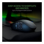 Razer Naga Trinity Gaming Mouse - Black ( Open Never Used) Razer