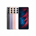 Samsung Galaxy S21+ 5G - 128GB, 256GB - Phantom Black, Violet, Silver, Gold, Red, Pink - Flagship AMOLED Smartphone - Good - Refurbished
