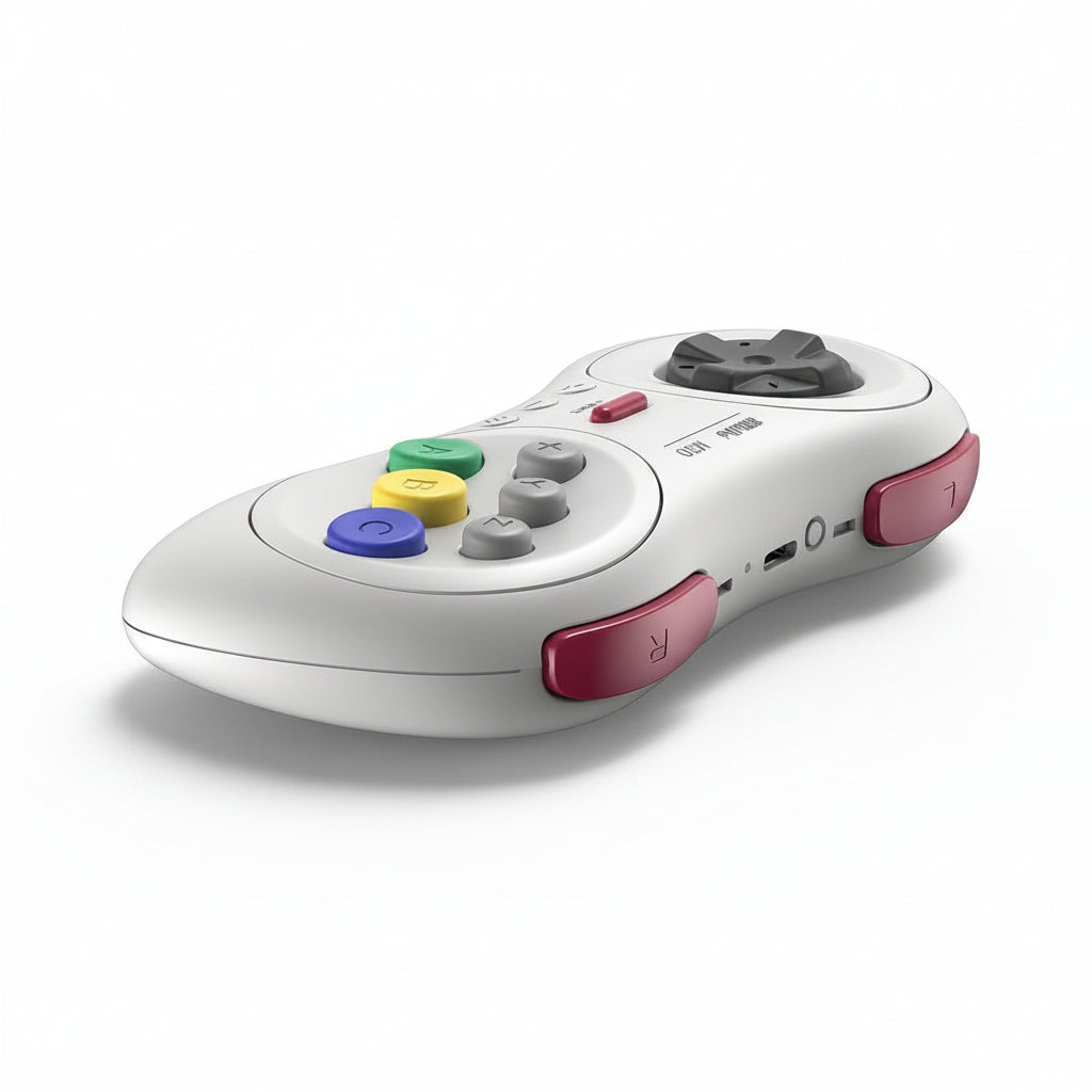 8BitDo Mini Anniversary Edition Wireless Controller White 8BitDo