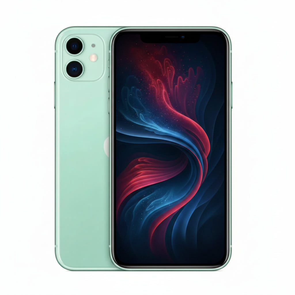 Apple iPhone 11 Smartphone - 64GB, 128GB, 256GB - Purple, Yellow, Green, Black, White,(PRODUCT)RED - Acceptable - Refurbished Apple