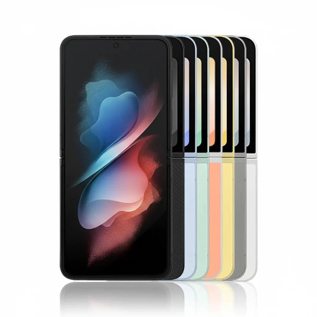 Samsung Galaxy Z Flip6 5G 12GB RAM 256/512GB - Blue/Mint/Silver/Yellow/Black/Green/Peach - Refurbished - Pristine Samsung