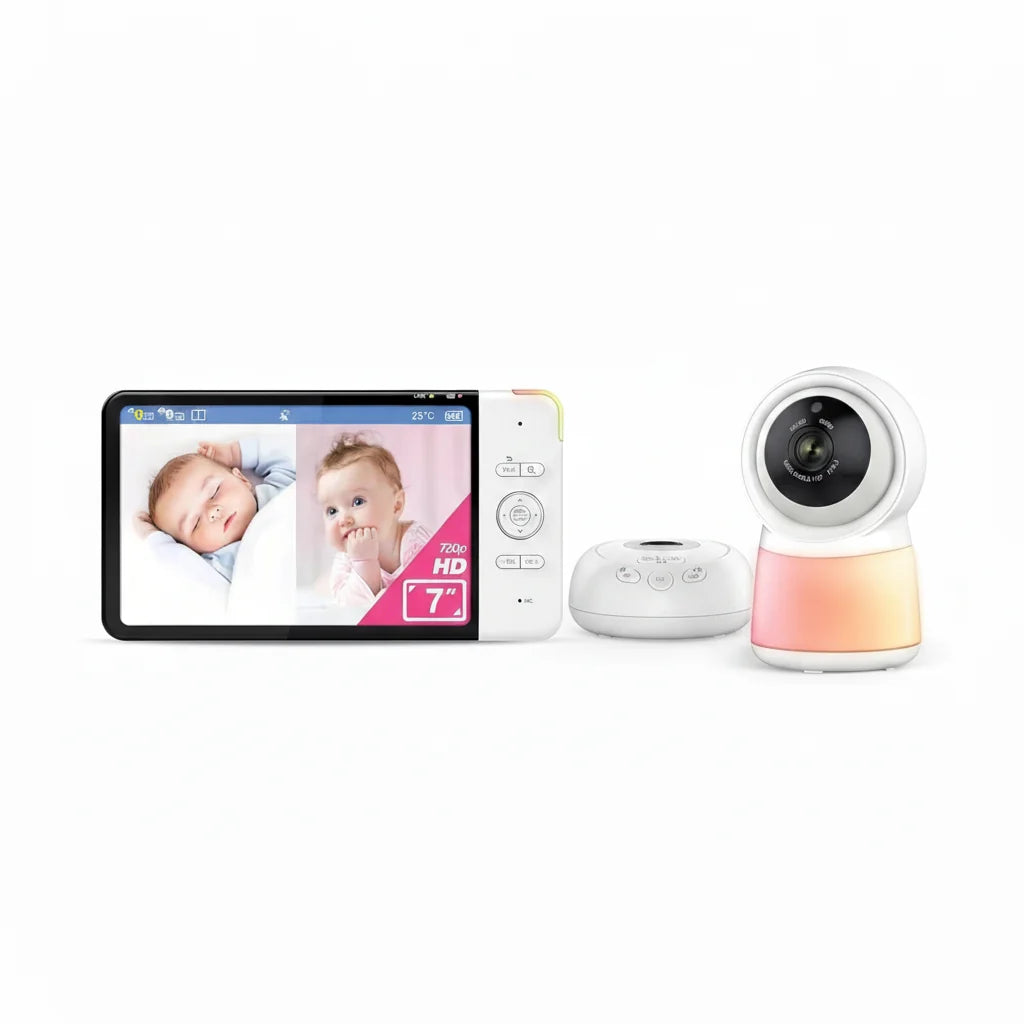 VTech Video, Audio Baby Monitor 5 Inch, 7 Inch LCD, Baby Monitor - Pristine - Refurbished