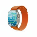 Apple Watch Ultra 49mm Titanium Case with Orange Alpine Loop (L) With 100% Battery - Pristine - Refurbished (Copy) Apple