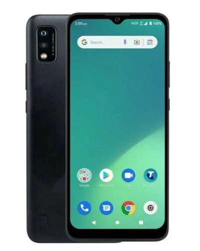 ZTE Blade A51 32GB Black Smartphone6.52” Display | Dual SIM | 4G LTE | Android Go - Acceptable - Refurbished ZTE