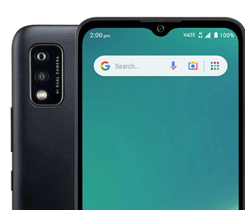 ZTE Blade A51 32GB Black Smartphone6.52” Display | Dual SIM | 4G LTE | Android Go - Acceptable - Refurbished ZTE