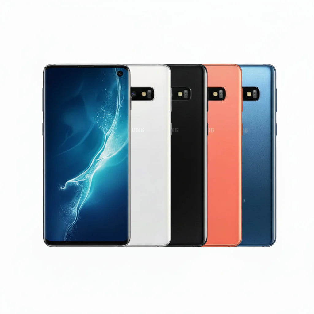 Samsung Galaxy S10 - 128GB, 512GB - Prism Black, Prism White, Prism Blue, Flamingo Pink - Excellent- Refurbished (Copy) SAMSUNG