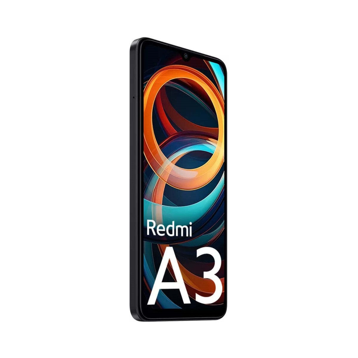 Xiaomi Redmi A3 4G Smartphone (3GB/64GB, Midnight Black) - Brand New