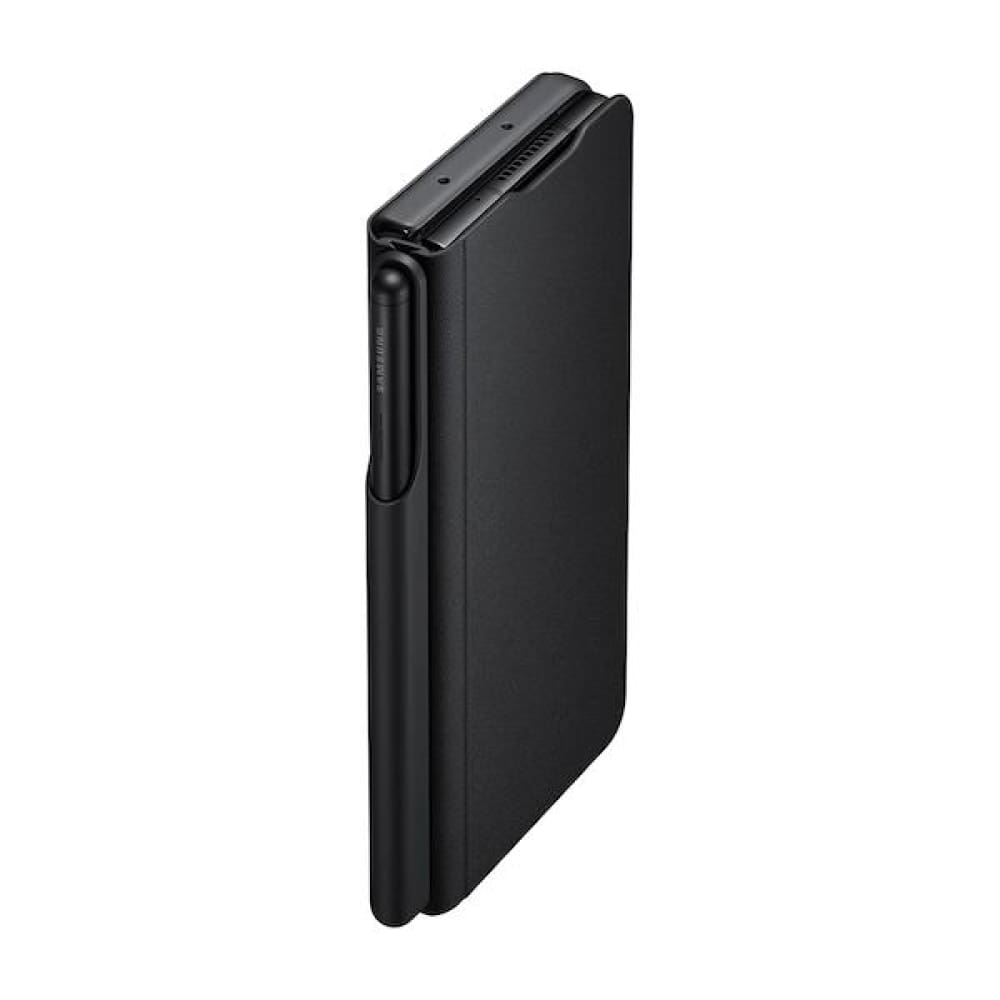 Samsung Galaxy Z Fold3 5G Flip Cover With S Pen - Black (Copy) Samsung
