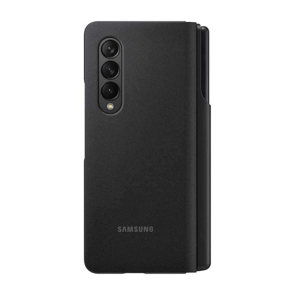 Samsung Galaxy Z Fold3 5G Flip Cover With S Pen - Black (Copy) Samsung
