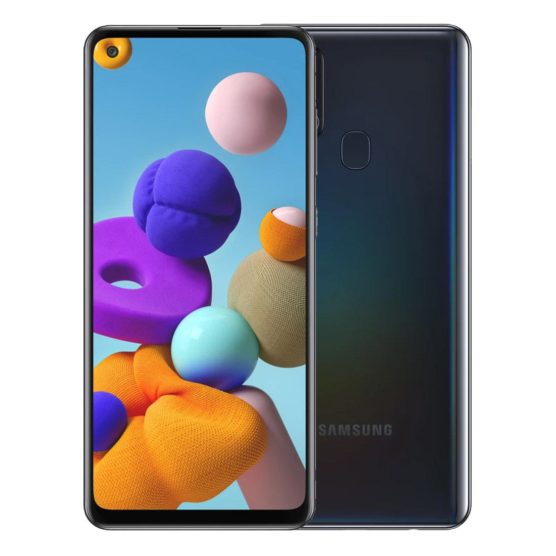 Samsung Galaxy A21s 4G Smartphone (6GB/128GB, Black) - Open Never Used