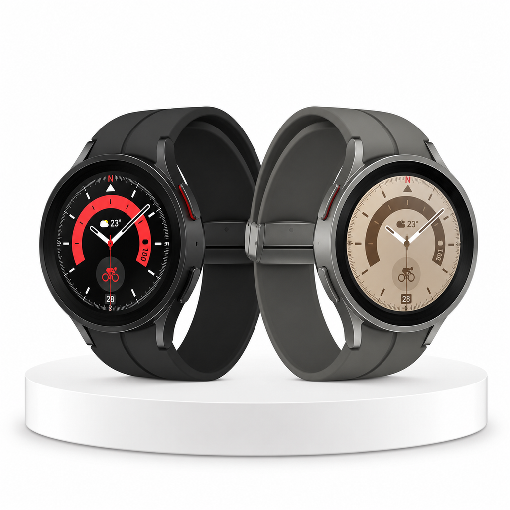 Samsung Galaxy Watch5 Pro LTE 45mm - Black Titanium, Gray Titanium