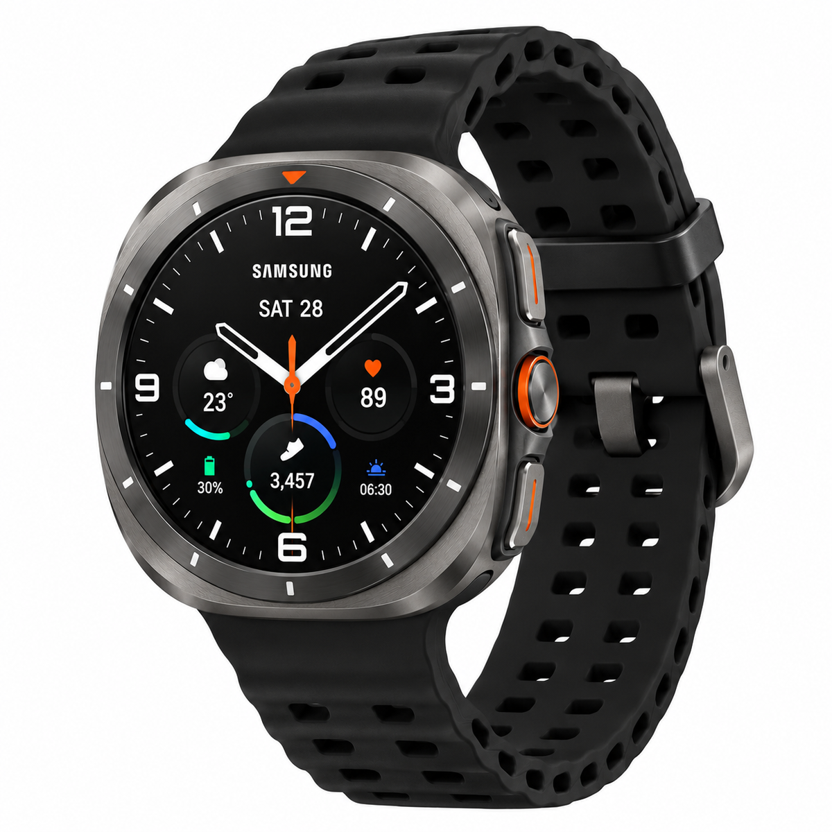 Samsung Watch Ultra 47mm LTE (2024) - Titanium Silver, Titanium White, Titanium Grey - Excellent - Refurbished Samsung