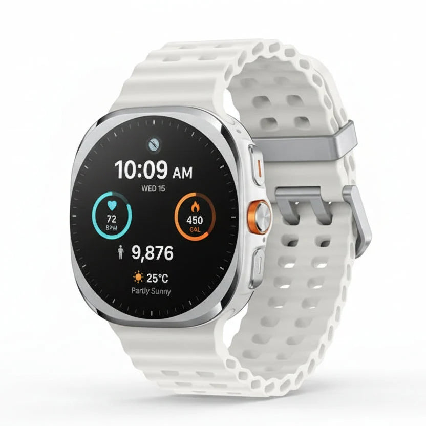 Samsung Watch Ultra 47mm LTE (2024) - Titanium Silver, Titanium White, Titanium Grey - Acceptable - Refurbished (Copy) Samsung