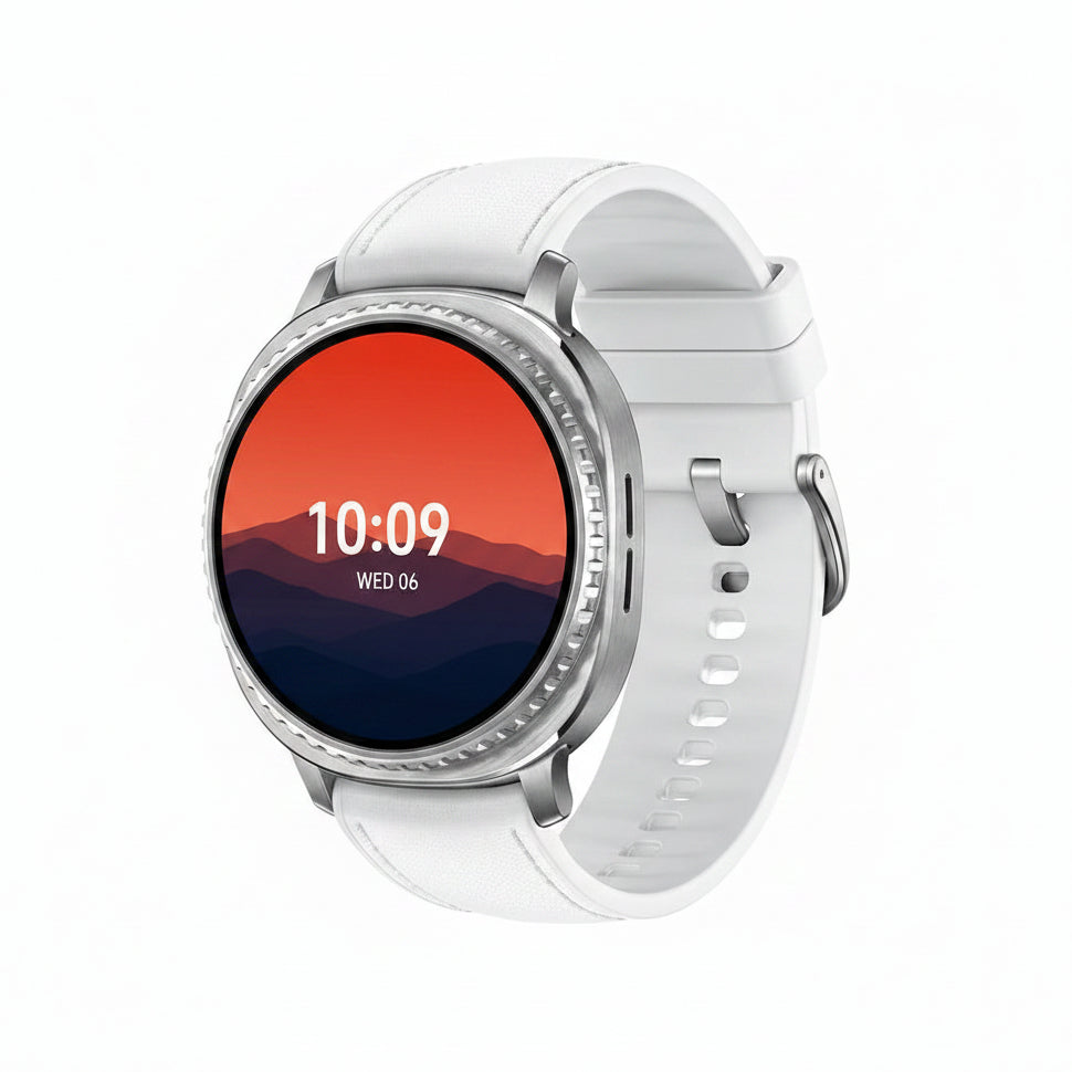 Samsung Galaxy Watch8 Classic 46mm Bluetooth WIFI GPS - White (Copy) Samsung