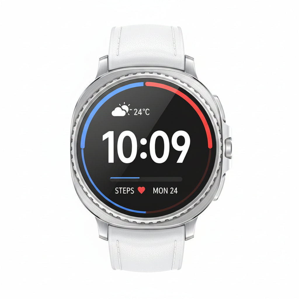 Samsung Galaxy Watch8 Classic 46mm Bluetooth WIFI GPS - White (Copy) Samsung