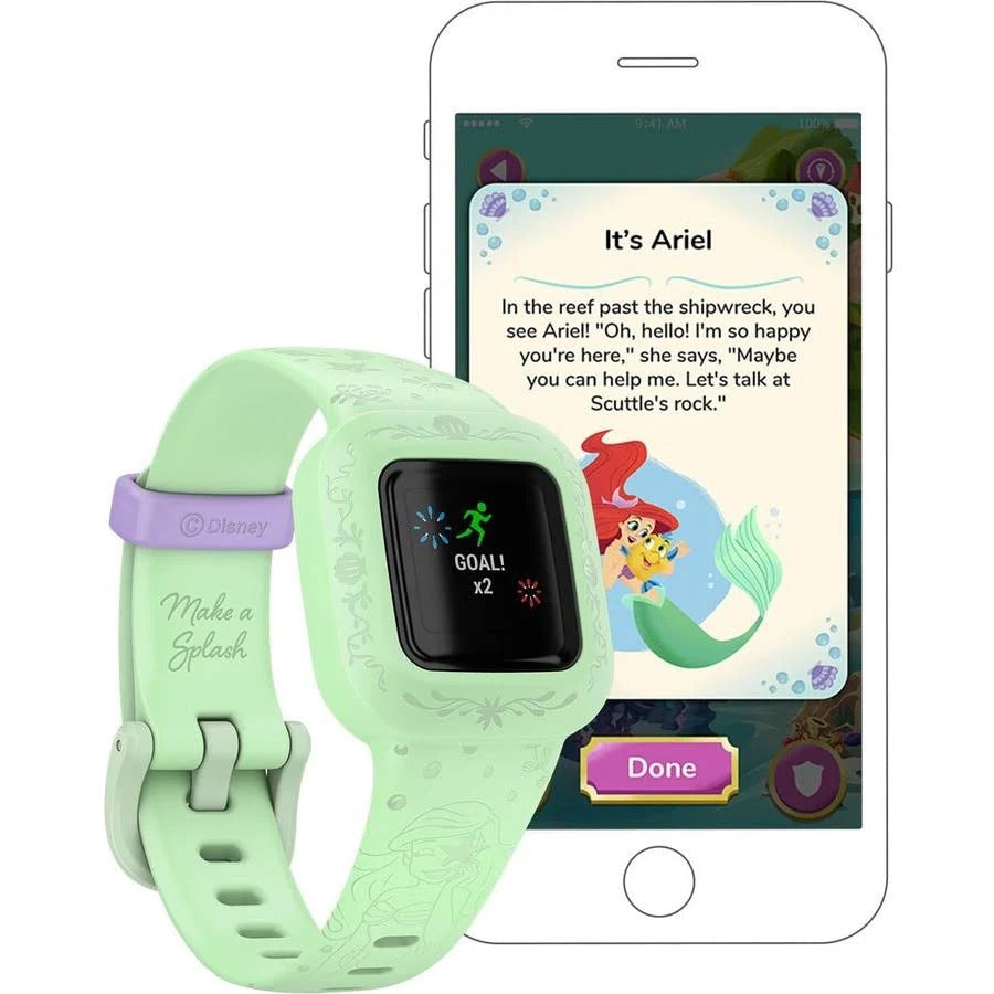 Garmin Vivofit Jr. 3 Fitness Tracker - Disney Mermaid