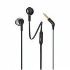 JBL Tune 205 Wired Earphones - Black, Gold, Rose Gold, Silver