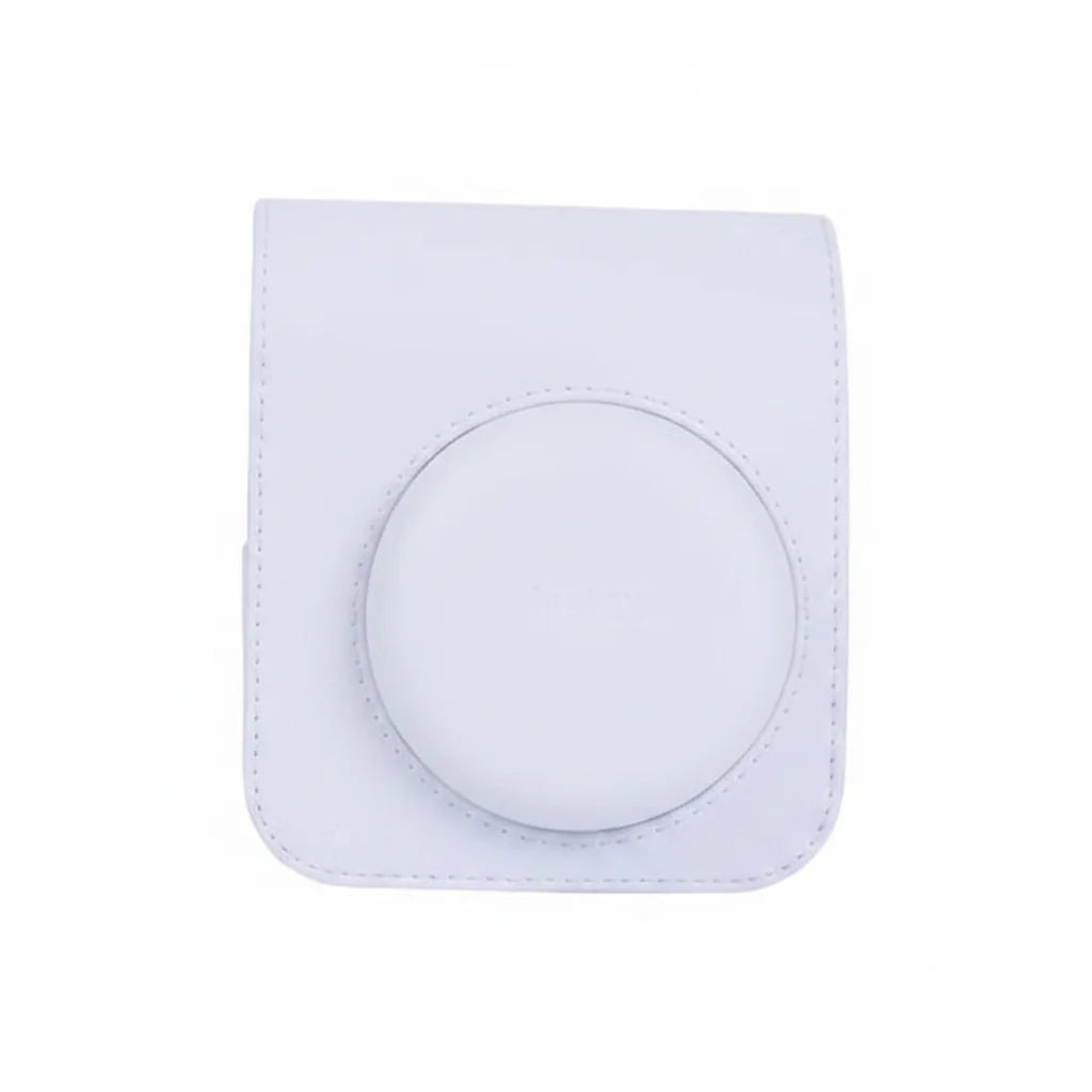 Instax Fujifilm Mini 12 Instant Camera Case - White - Protective Travel Case for Instax Mini 12