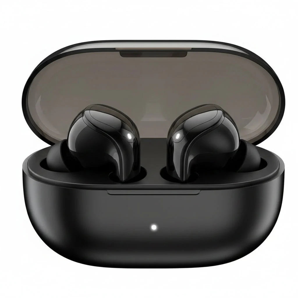 boAt Airdopes PLUS True Wireless Earbuds - Charcoal Black, Ash Grey, Midnight Blue, Crimson Red boAt