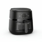 Philips Airfryer 2000 Series 6.2L Black – Large Capacity Healthy Air Fryer - Pristine - Refurbished Philips