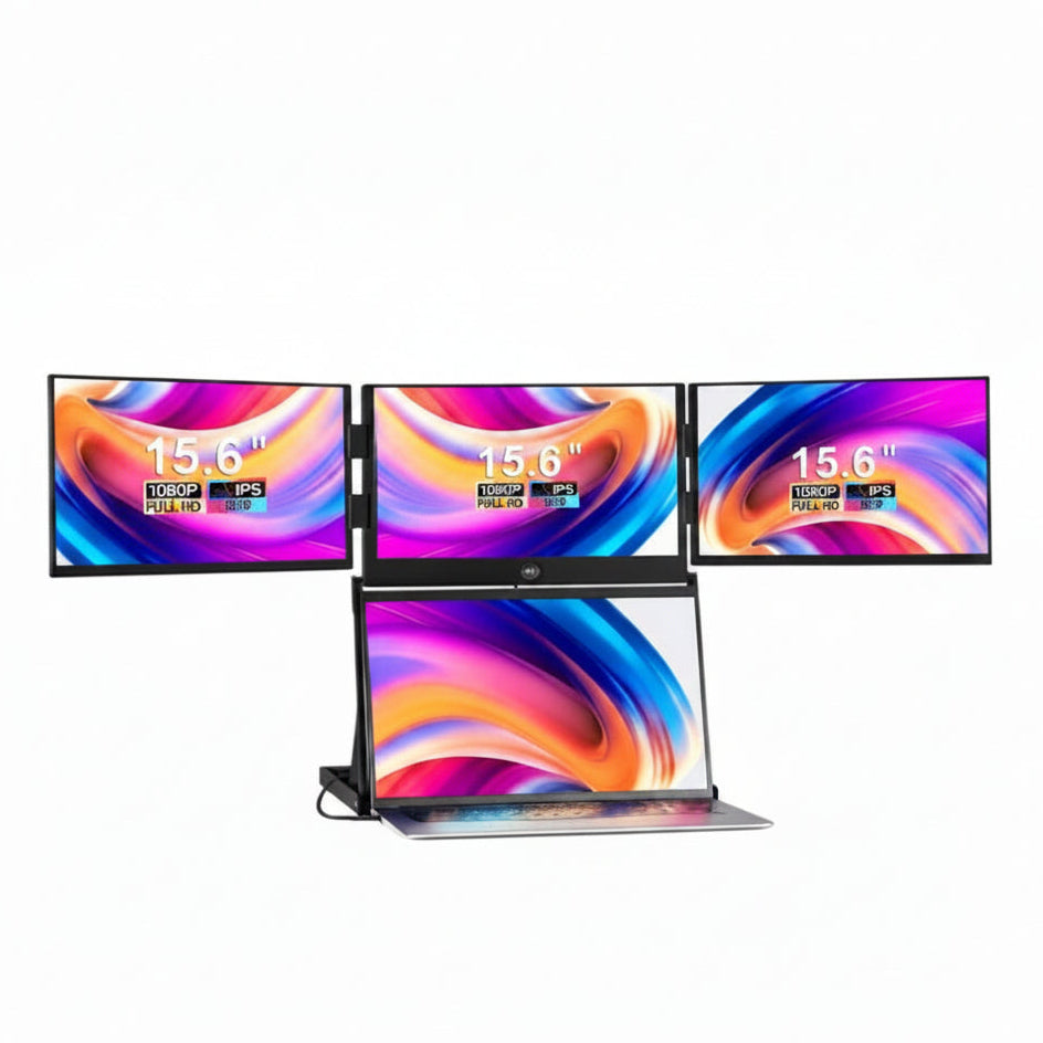 Trion Quad Monitor - 15.6"
